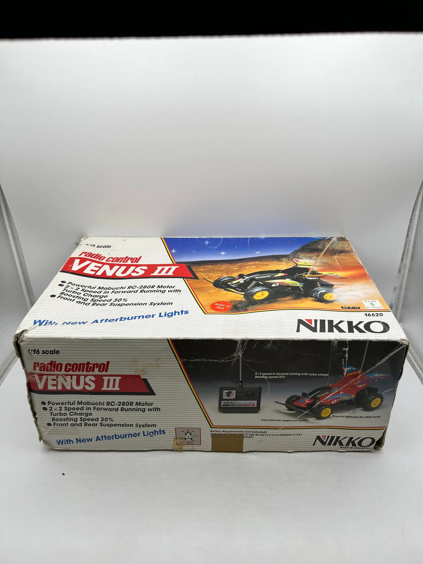Nikko - Funkferngesteuert Venus 3 - Starker Macbuchi-Motor RC - 280r FRENLY BRICKS - Open 7 Days