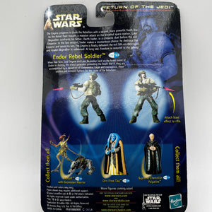 Star Wars Endor Rebel Soldier Return of the Jedi Hasbro 2002 FRENLY BRICKS - Open 7 Days