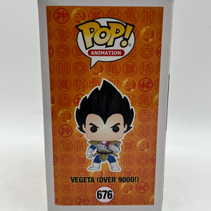 Funko POP! Animation Dragon Ball Z -  Vegeta (Over 9000!) #676 - Special Edition FRENLY BRICKS - Open 7 Days