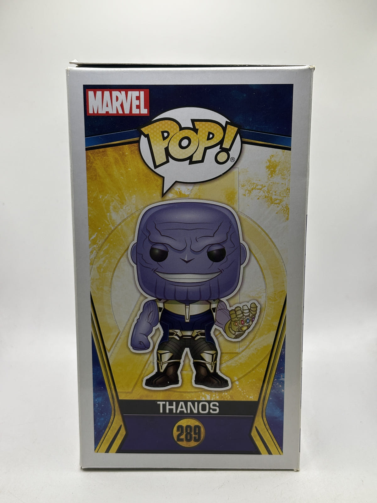 Funko POP! Marvel Avengers Infinity War #289 Thanos Bobble-Head - Box DMG — left image 4