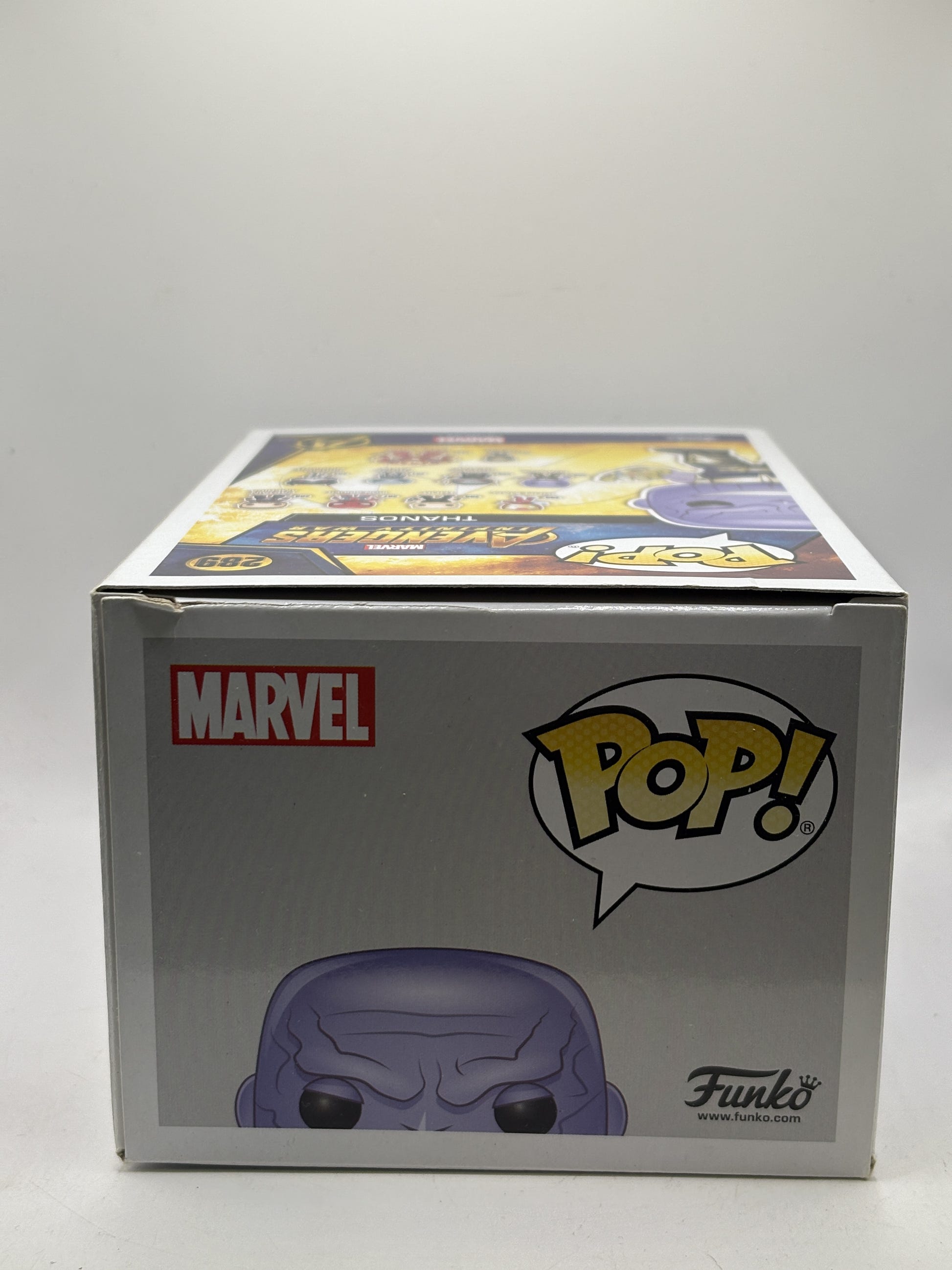 Funko POP! Marvel Avengers Infinity War #289 Thanos Bobble-Head - Box DMG — top image 5