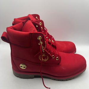 US12 - Culture Kings x Timberland Premium Boots 'Red Gold' FRENLY BRICKS - Open 7 Days