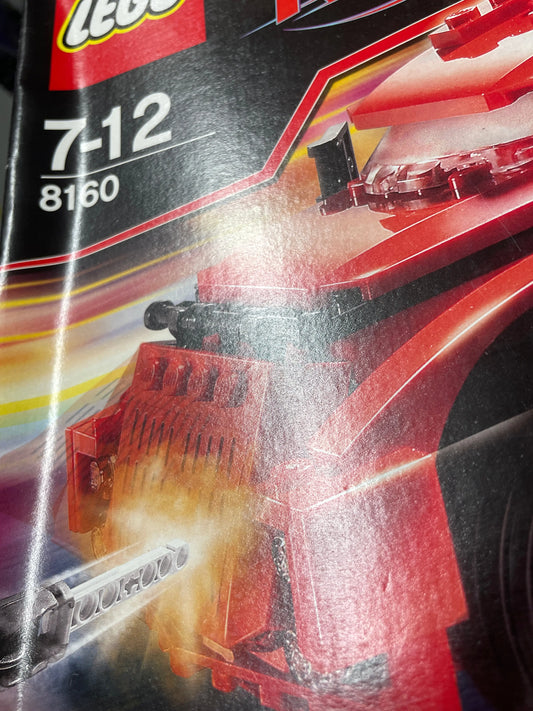 LEGO SPEED RACER - 8160 Cruncher Block & Racer X - Brand New Sealed - See Photos FRENLY BRICKS - Open 7 Days