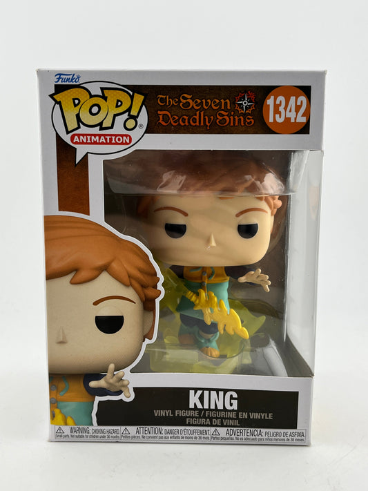 Funko POP! Animation The Seven Deadly Sins - King #1342 - Vinyl Edition FRENLY BRICKS - Open 7 Days