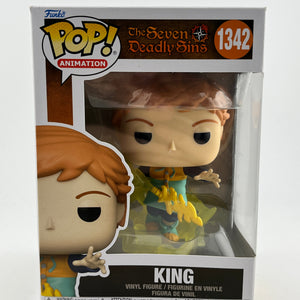 Funko POP! Animation The Seven Deadly Sins - King #1342 - Vinyl Edition FRENLY BRICKS - Open 7 Days