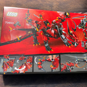 LEGO Ninjago Firstbourne - Red Dragon 70653 - New Sealed Brand New FRENLY BRICKS - Open 7 Days