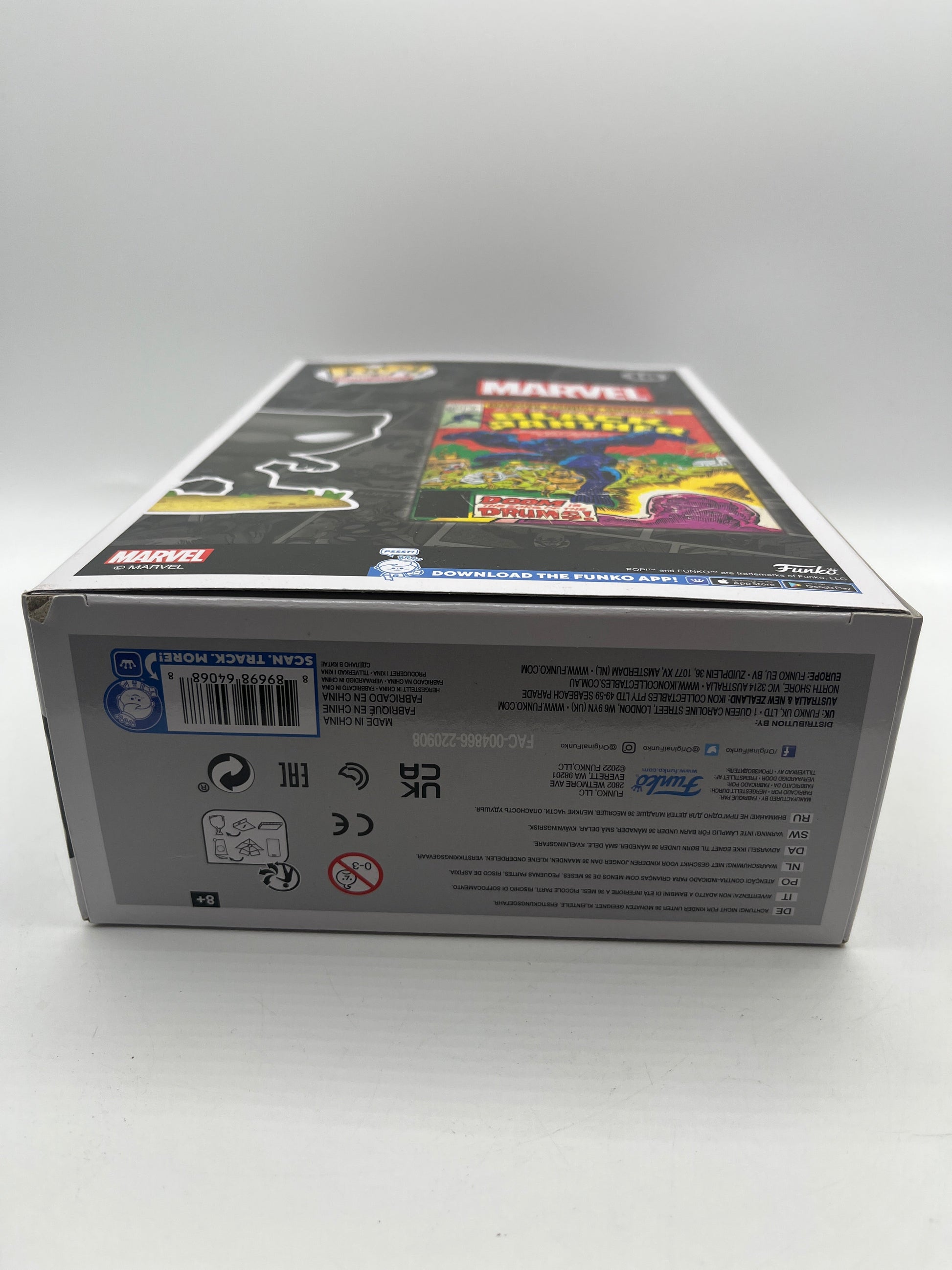 Funko Pop! Comic Book Cover with Case Marvel Black Panther 18 +combinedshipping FRENLY BRICKS - Open 7 Days