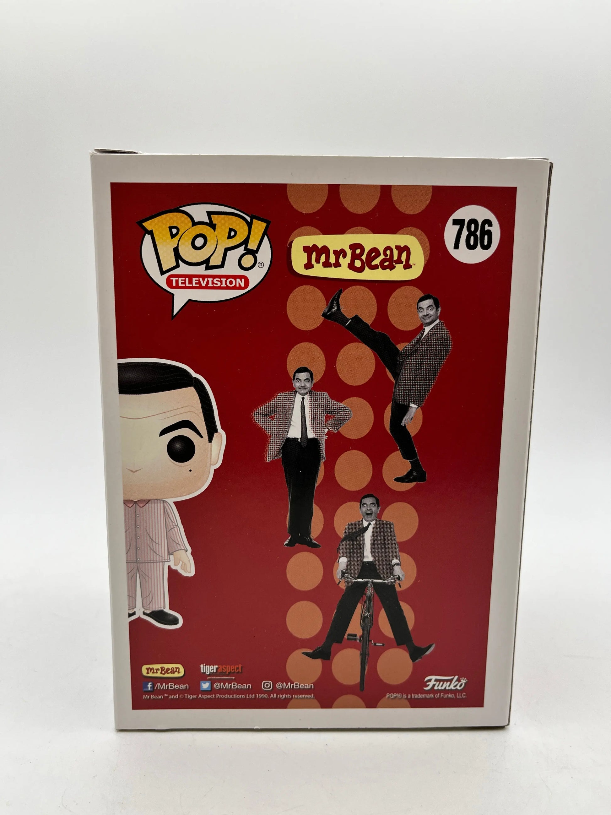 Funko POP! Television Mr Bean #786 Mr Bean Pajamas Chase - Limited Edition FRENLY BRICKS - Open 7 Days
