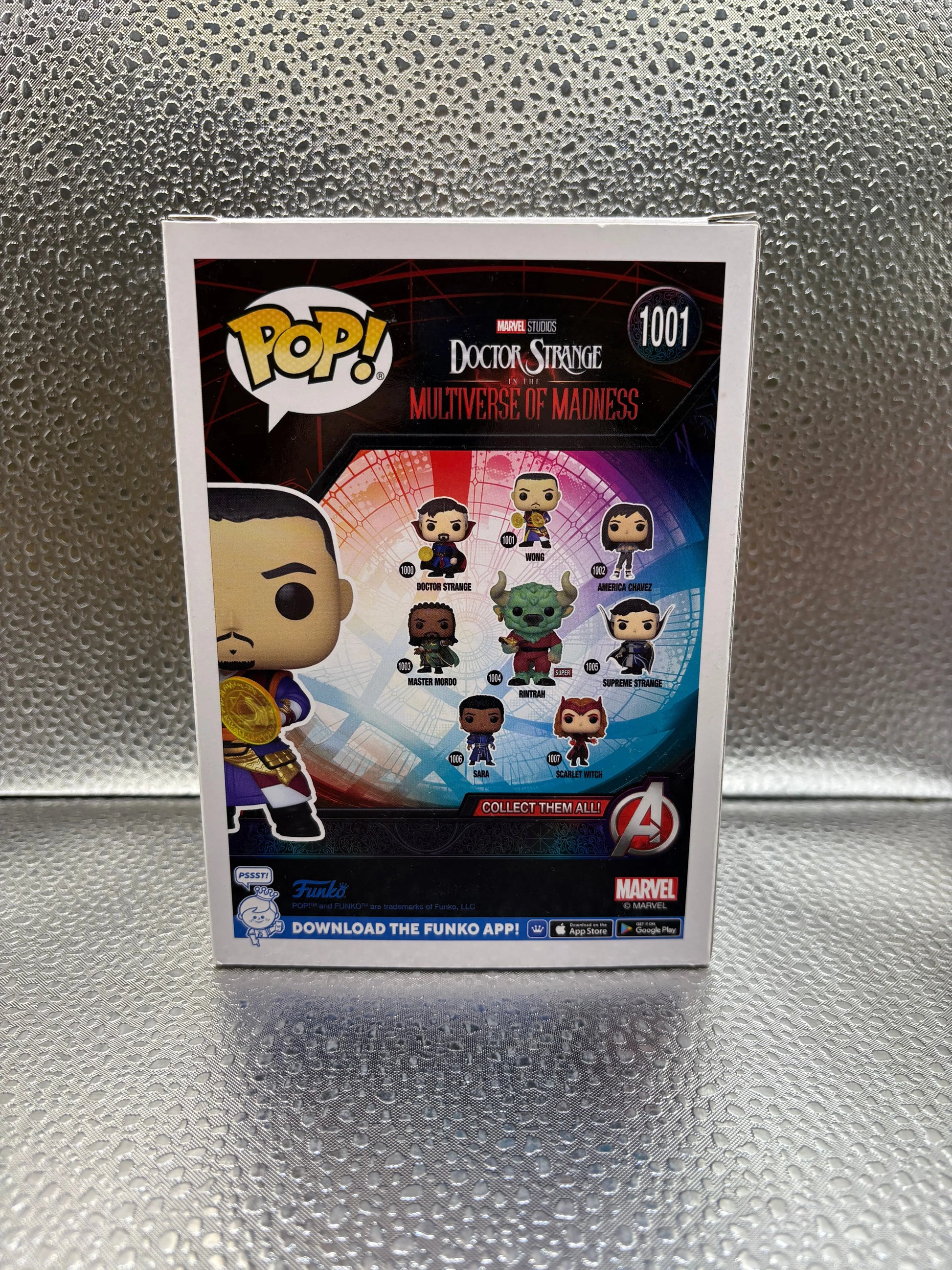 Funko Pop Vinyl #1001 Doctor Strange Wong FRENLY BRICKS - Open 7 Days