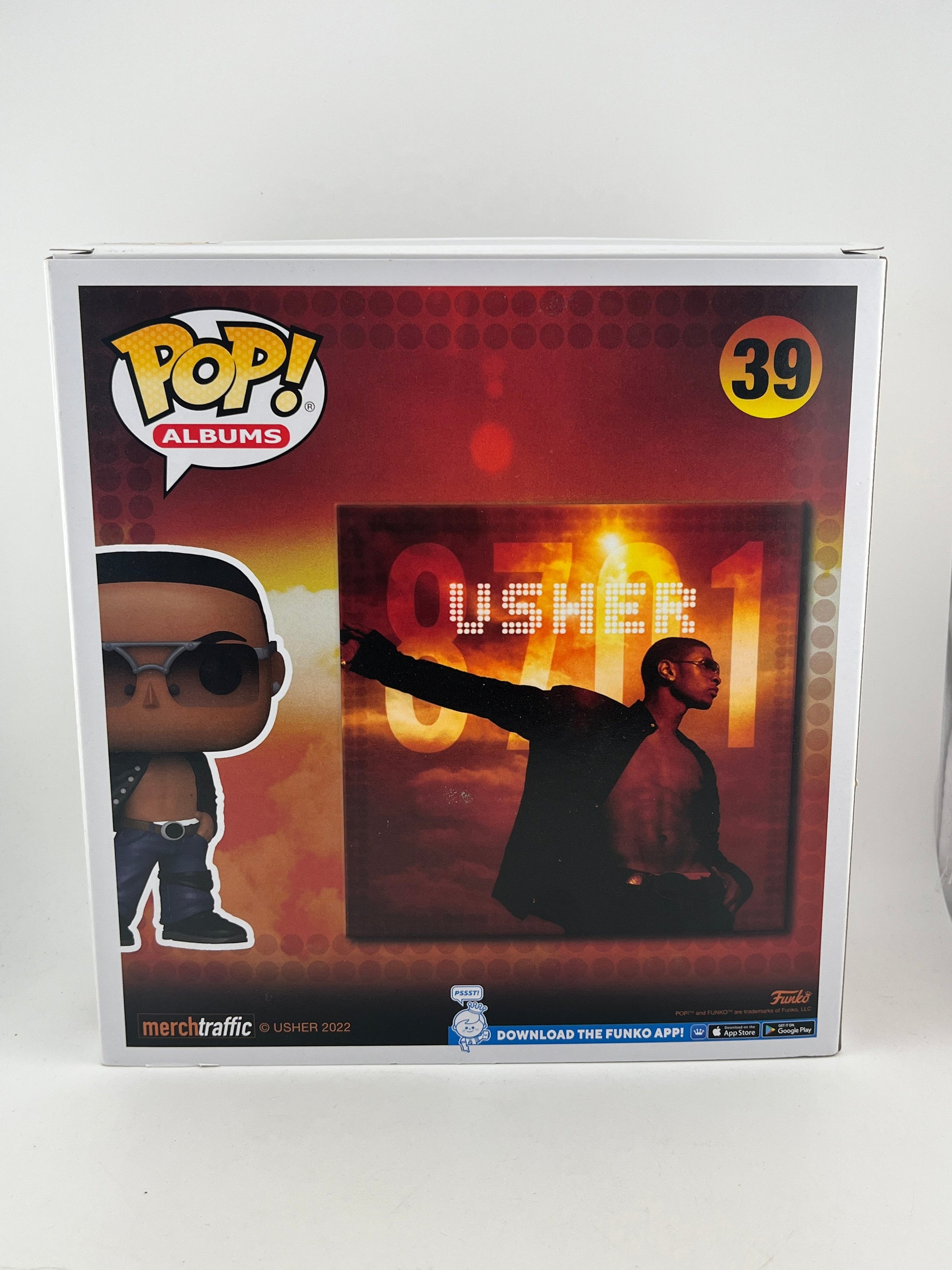 Funko POP! Albums Usher 8701 - Usher - Vinyl Collectable FRENLY BRICKS - Open 7 Days