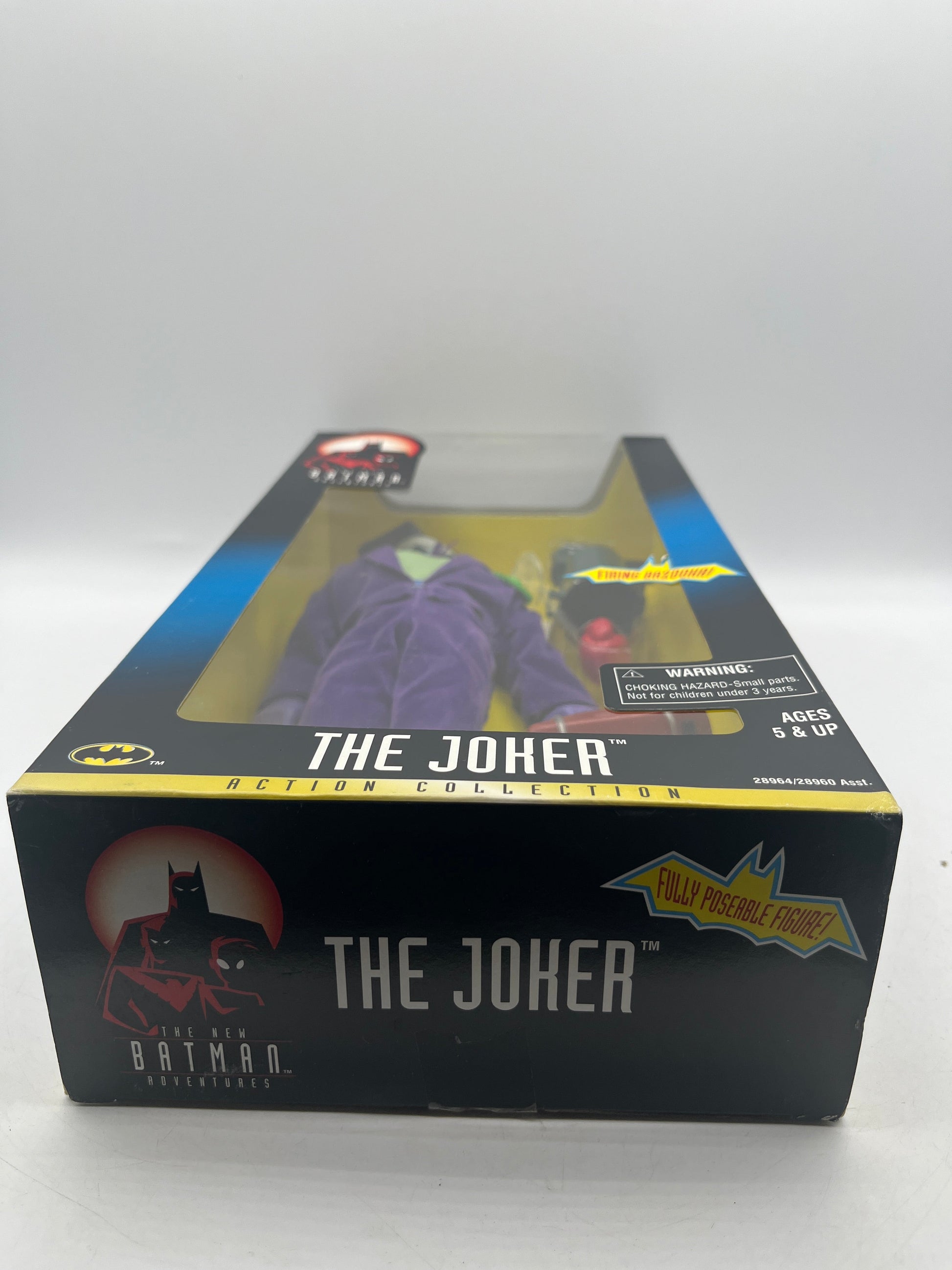 The Joker New Batman Adventures 12" Action Figure Kenner 1997 Firing Bazooka FRENLY BRICKS - Open 7 Days