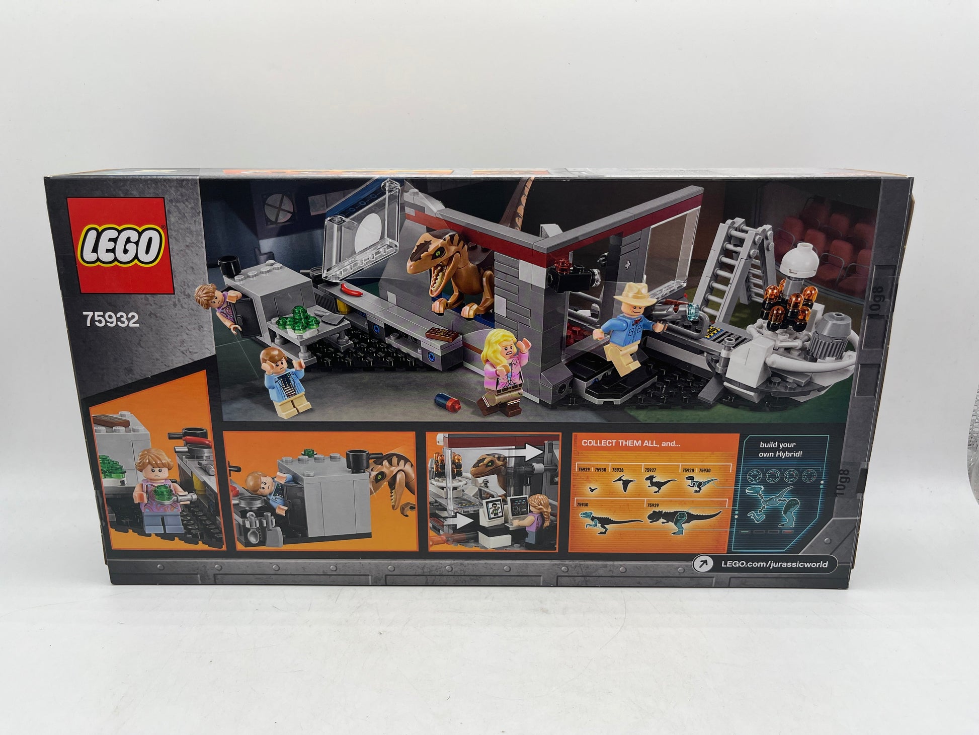 LEGO Jurassic Park Velociraptor Chase 75932 World Retired NEW FRENLY BRICKS - Open 7 Days