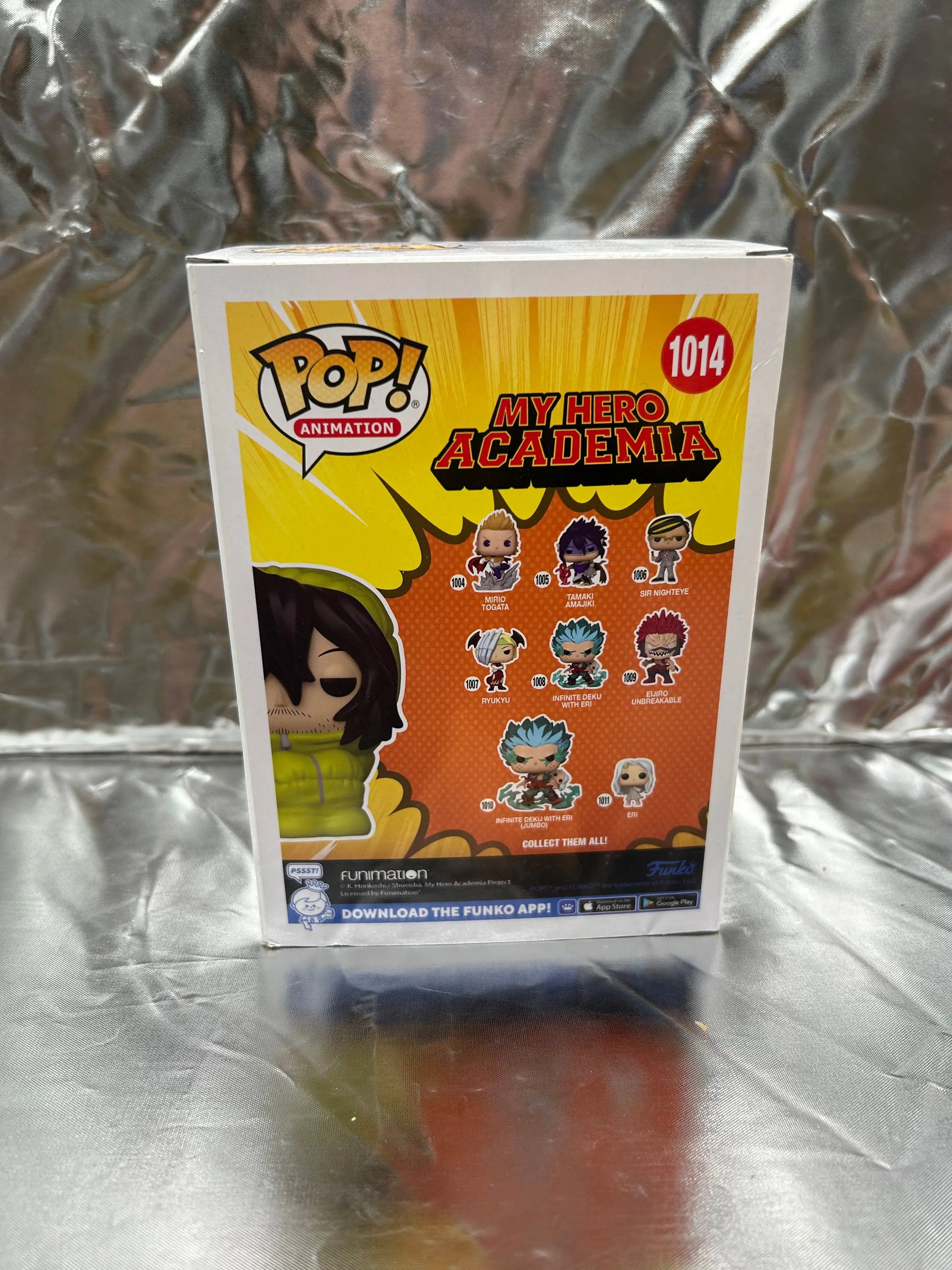 Funko Pop Vinyl #1014 Aizawa In Sleeping Bag FRENLY BRICKS - Open 7 Days