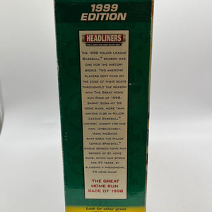 MLB Headlines XL Mark McGwire & Sammy Sosa Home Run Commemorative 2-Pack FRENLY BRICKS - Open 7 Days