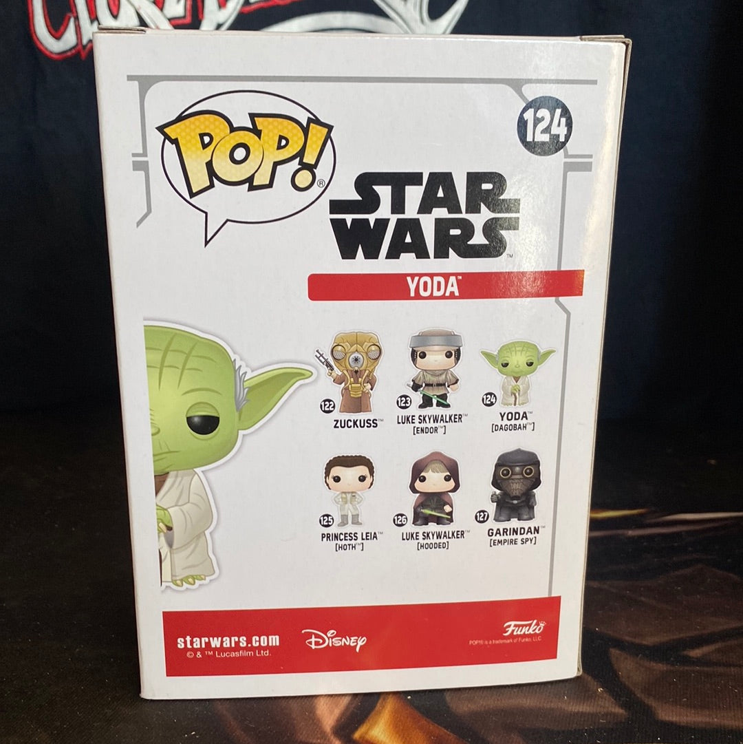 Funko POP! Yoda #124 2019 Limited - FRENLY BRICKS - Open 7 Days