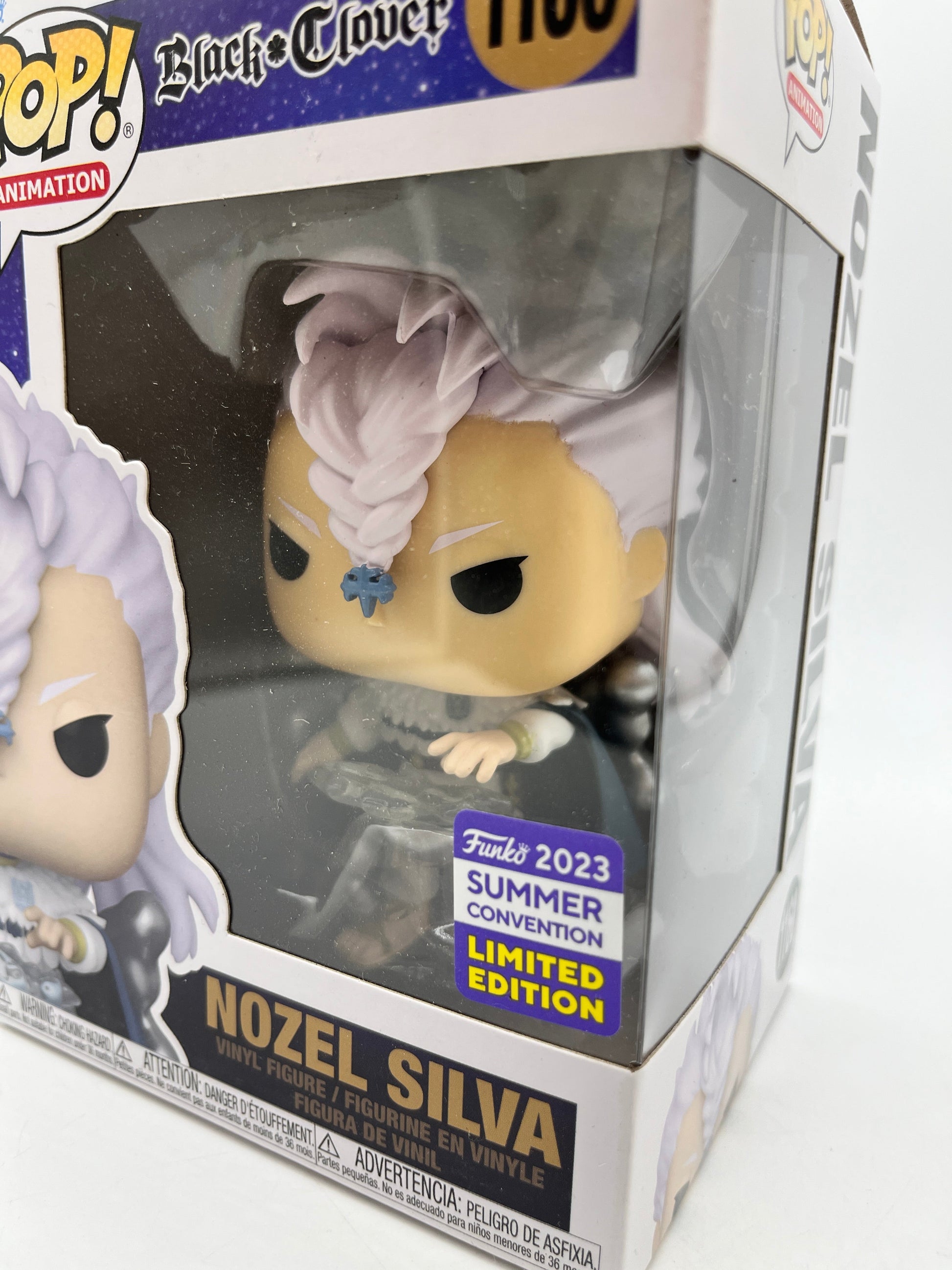 Funko POP! Animation Black Clover Nozel Silva #1160 - 2023 Summer Limited Edition FRENLY BRICKS - Open 7 Days
