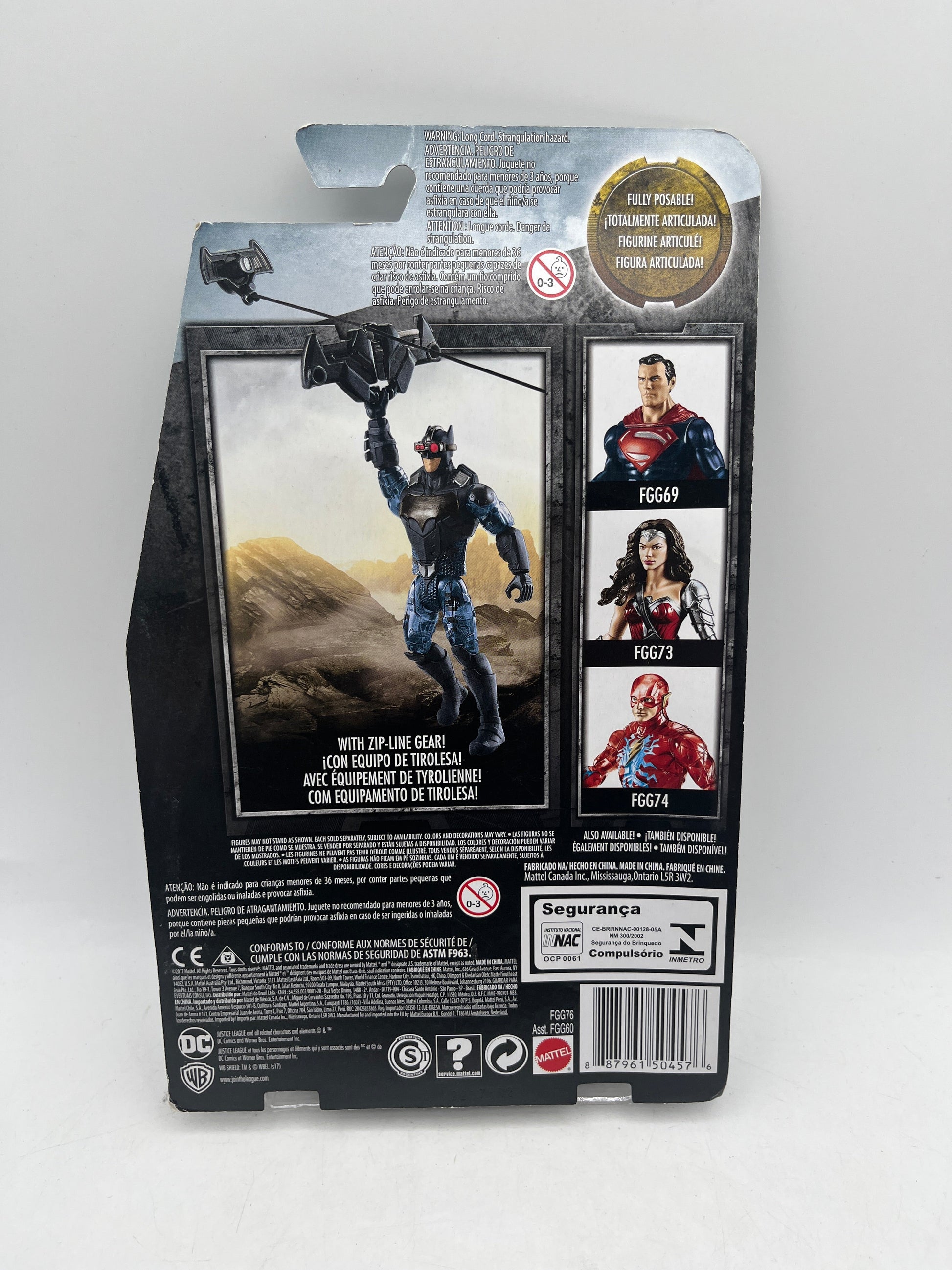 2017 Mattel DC Justice League THE MOVIE 6" Batman Knight Ops Action Figure FRENLY BRICKS - Open 7 Days