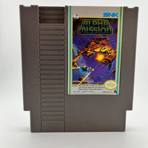 Nintendo Alpha Mission - Game Cartridge For NES - Untested FRENLY BRICKS - Open 7 Days