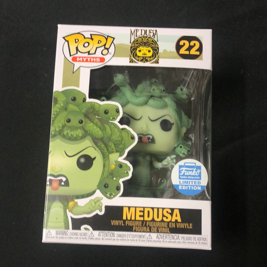 Funko POP Vinyl - Myths - Medusa - #22 - Limited Edition FRENLY BRICKS - Open 7 Days