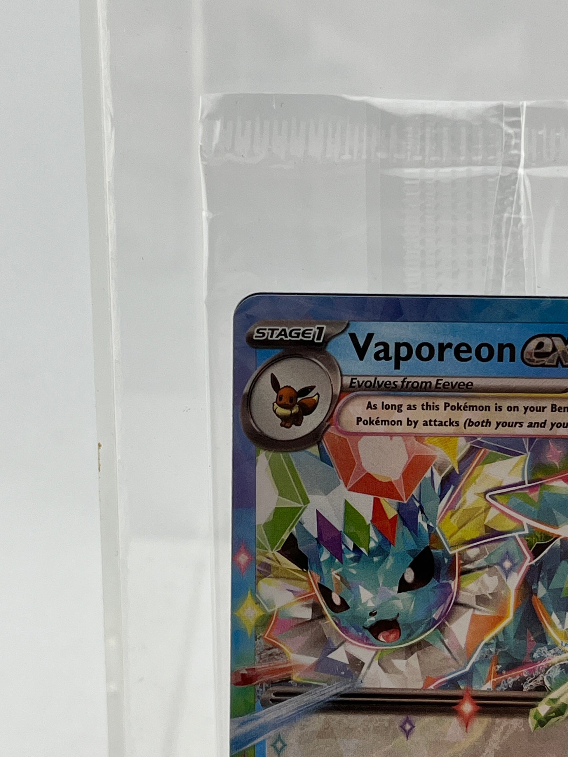 Pokémon Vaporeon EX 023/131 - Prismatic Evolution Scarlet & Violet FRENLY BRICKS - Open 7 Days