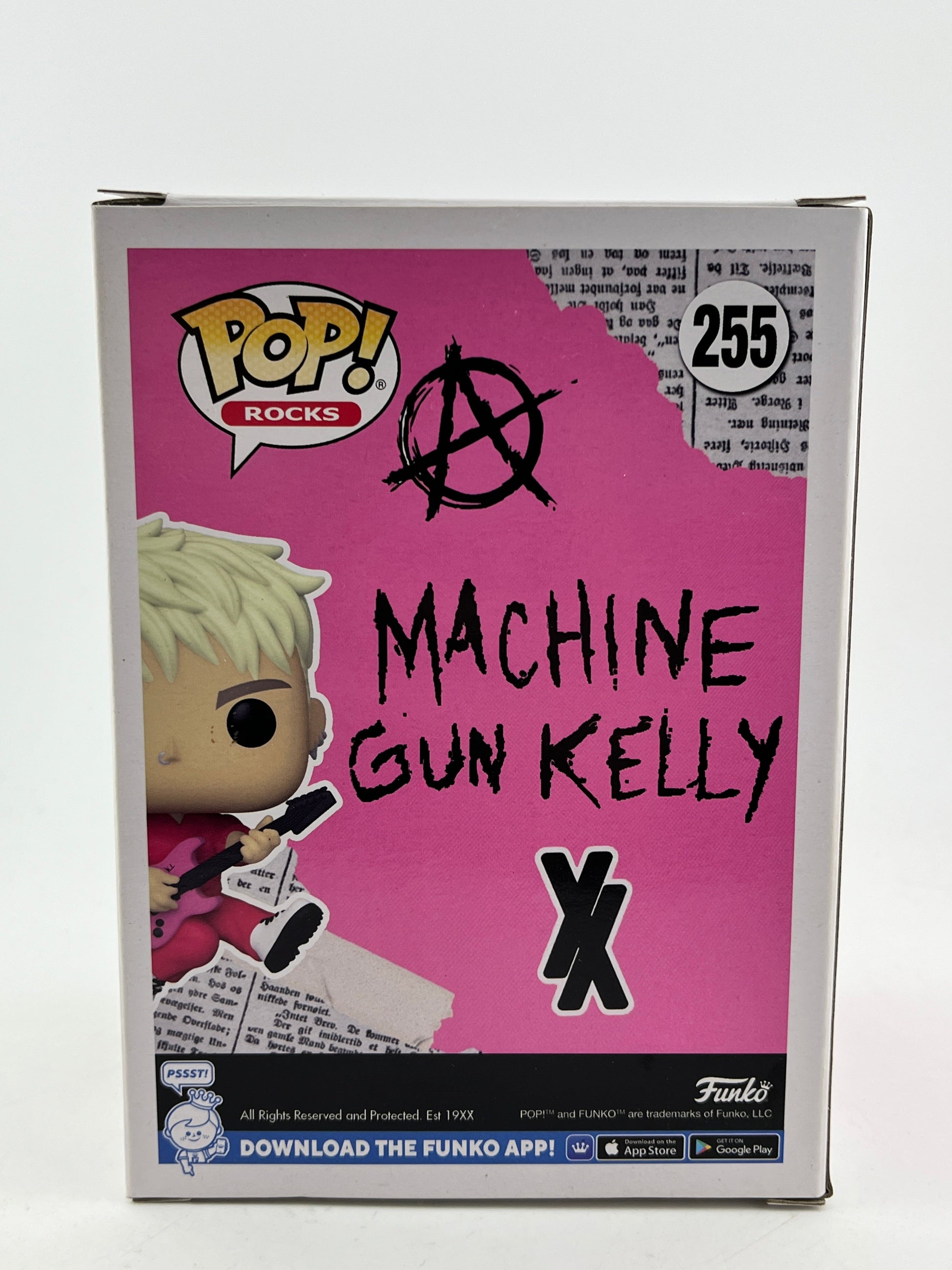 Funko POP! Rocks - Machine Gun Kelly #255 - Vinyl Collectable FRENLY BRICKS - Open 7 Days