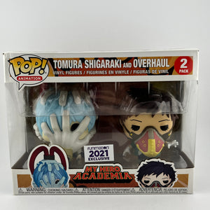 Funko POP! Animation My Hero Academia - Tomura Shigaraki & Overhaul (2 Pack) - Exclusive FRENLY BRICKS - Open 7 Days