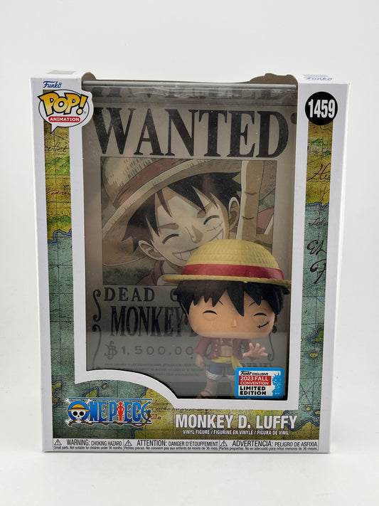 Funko POP! Animation One Piece -  Monkey D. Luffy #1459 - 2023 Fall Limited Edition FRENLY BRICKS - Open 7 Days
