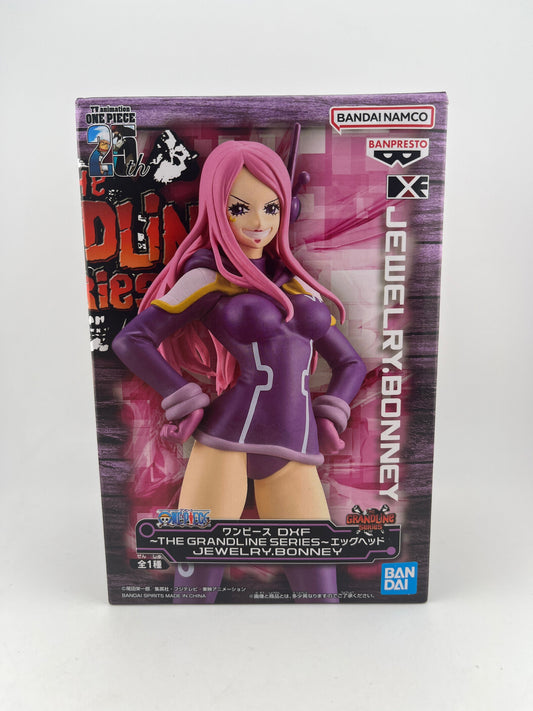 ONE PIECE Figure - Banpresto DXF The Grandline Series Egghead Jewelry Bonney FRENLY BRICKS - Open 7 Days