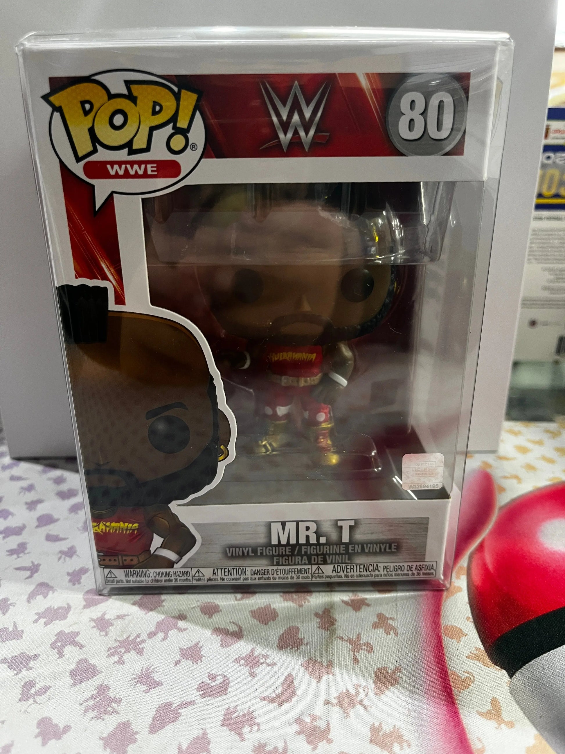 Funko Pop Vinyl WWE Mr. T #80 FRENLY BRICKS - Open 7 Days