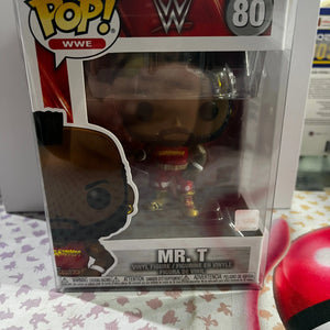 Funko Pop Vinyl WWE Mr. T #80 FRENLY BRICKS - Open 7 Days