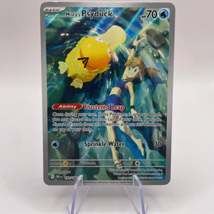 2025 Pokemon TCG - Misty's Psyduck - 193/182 - SV10: Destined Rivals - MINT FRENLY BRICKS - Open 7 Days