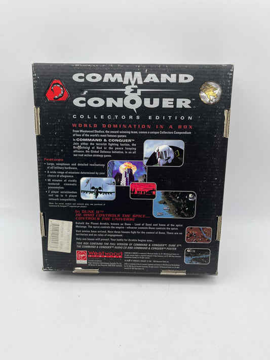 Command & Conquer Collectors Edition (Dune II) PC game Original 96 Vintage CDROM FRENLY BRICKS - Open 7 Days