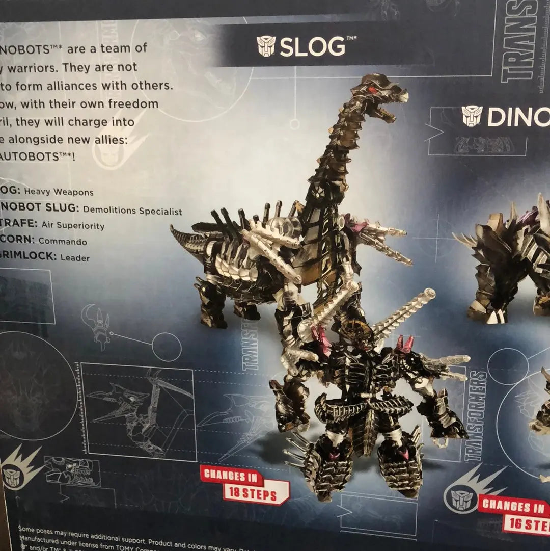 RARE Hasbro Transformers Age of Extinction Dinobots Unleashed - Platinum Edition FRENLY BRICKS - Open 7 Days