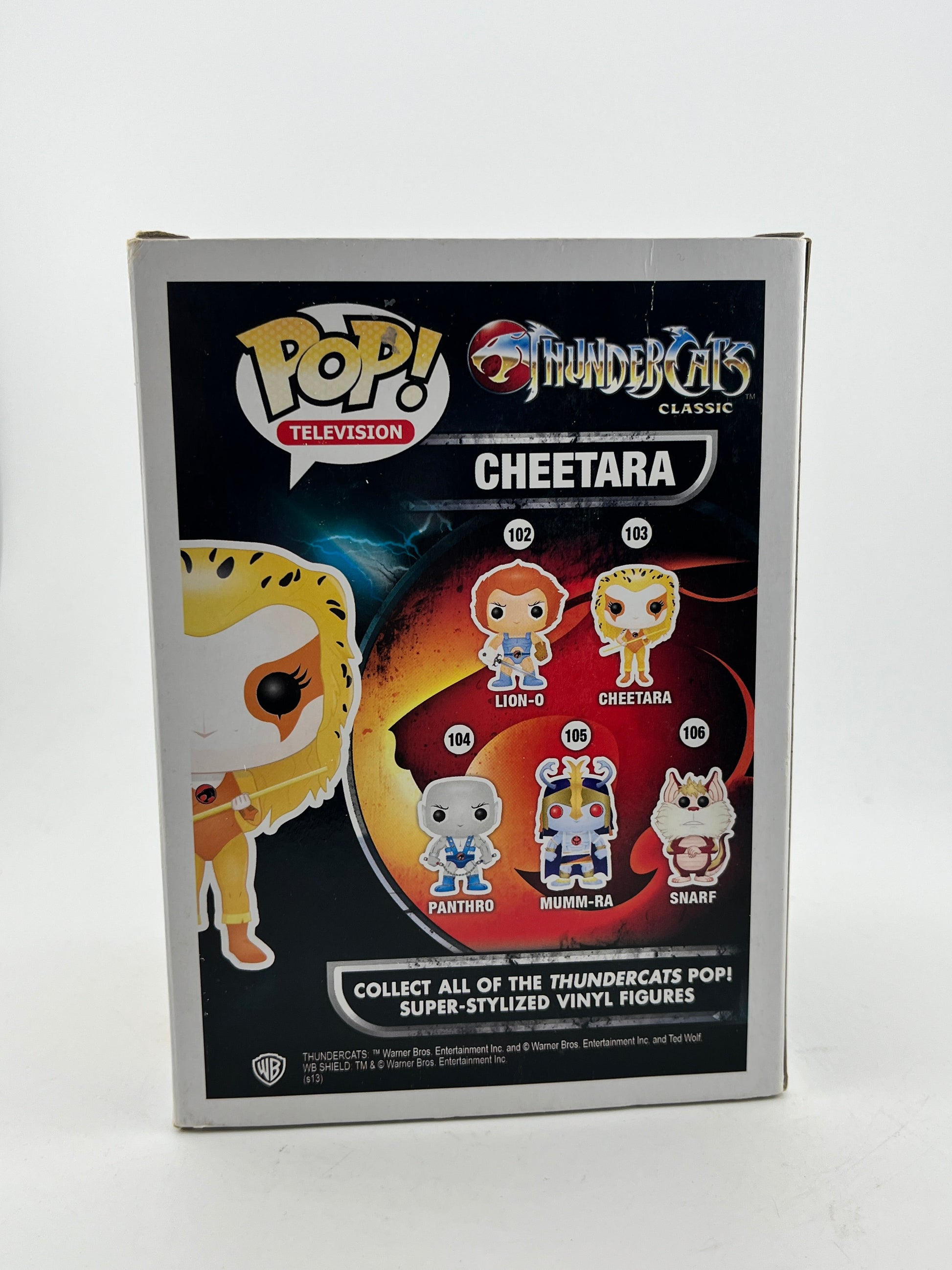 Funko POP! Television Thundercats - Cheetara #103 - Vinyl Collectable FRENLY BRICKS - Open 7 Days