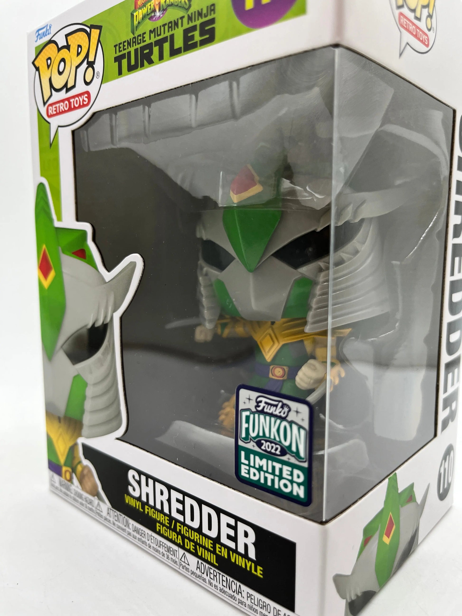 Funko POP! Retro Toys Power Rangers Shredder - Funkon Limited Edition FRENLY BRICKS - Open 7 Days