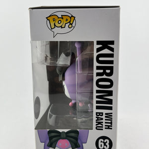 Funko POP! Kuromi - Kuromi With Baku #63 - Special Edition FRENLY BRICKS - Open 7 Days