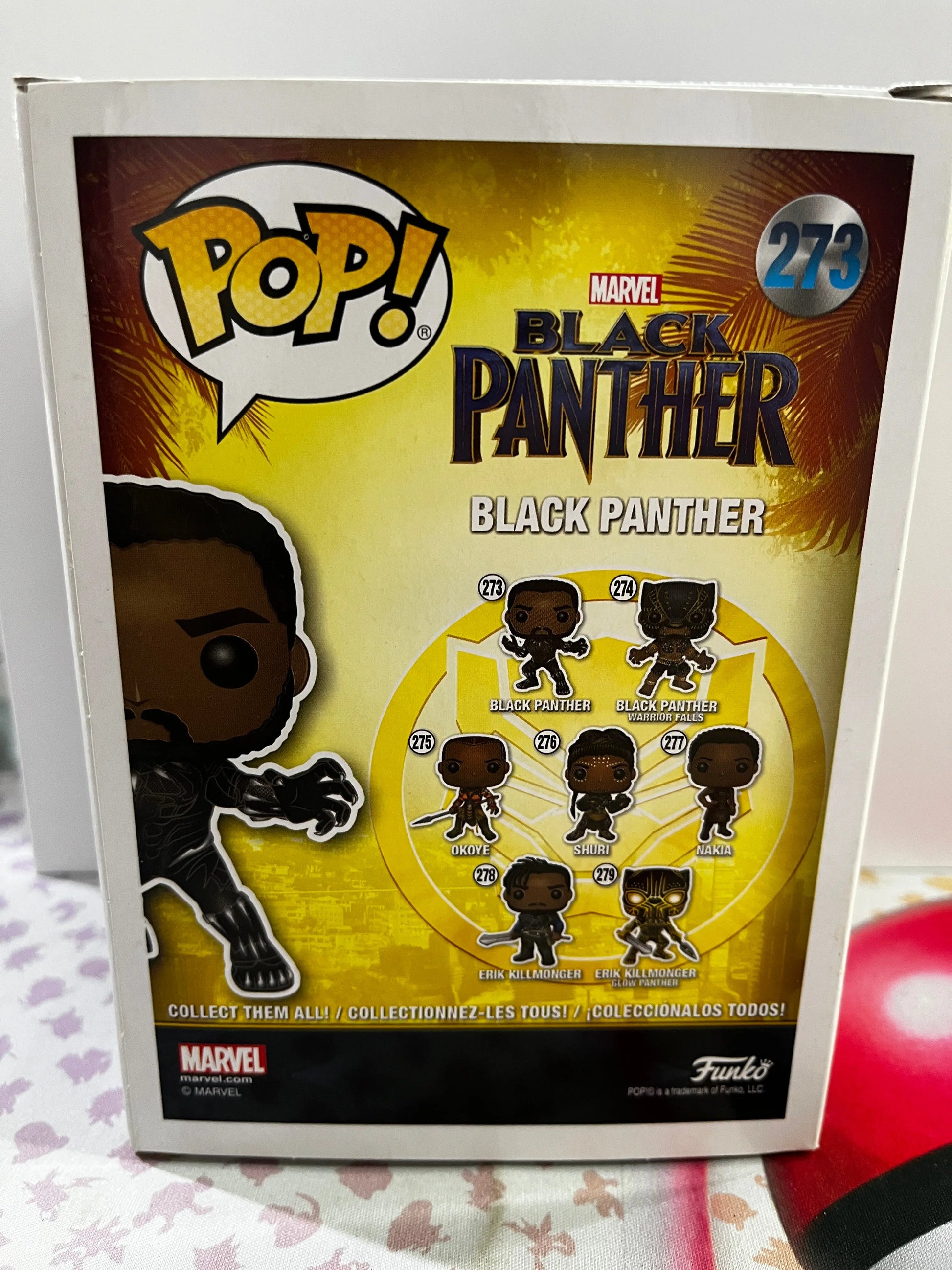 Funko Pop Vinyl Marvel Black Panther #273 FRENLY BRICKS - Open 7 Days