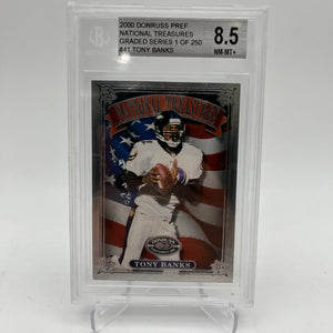 NFL Graded & Autographed Card Lot (6 Players) #2 FRENLY BRICKS - Open 7 Days