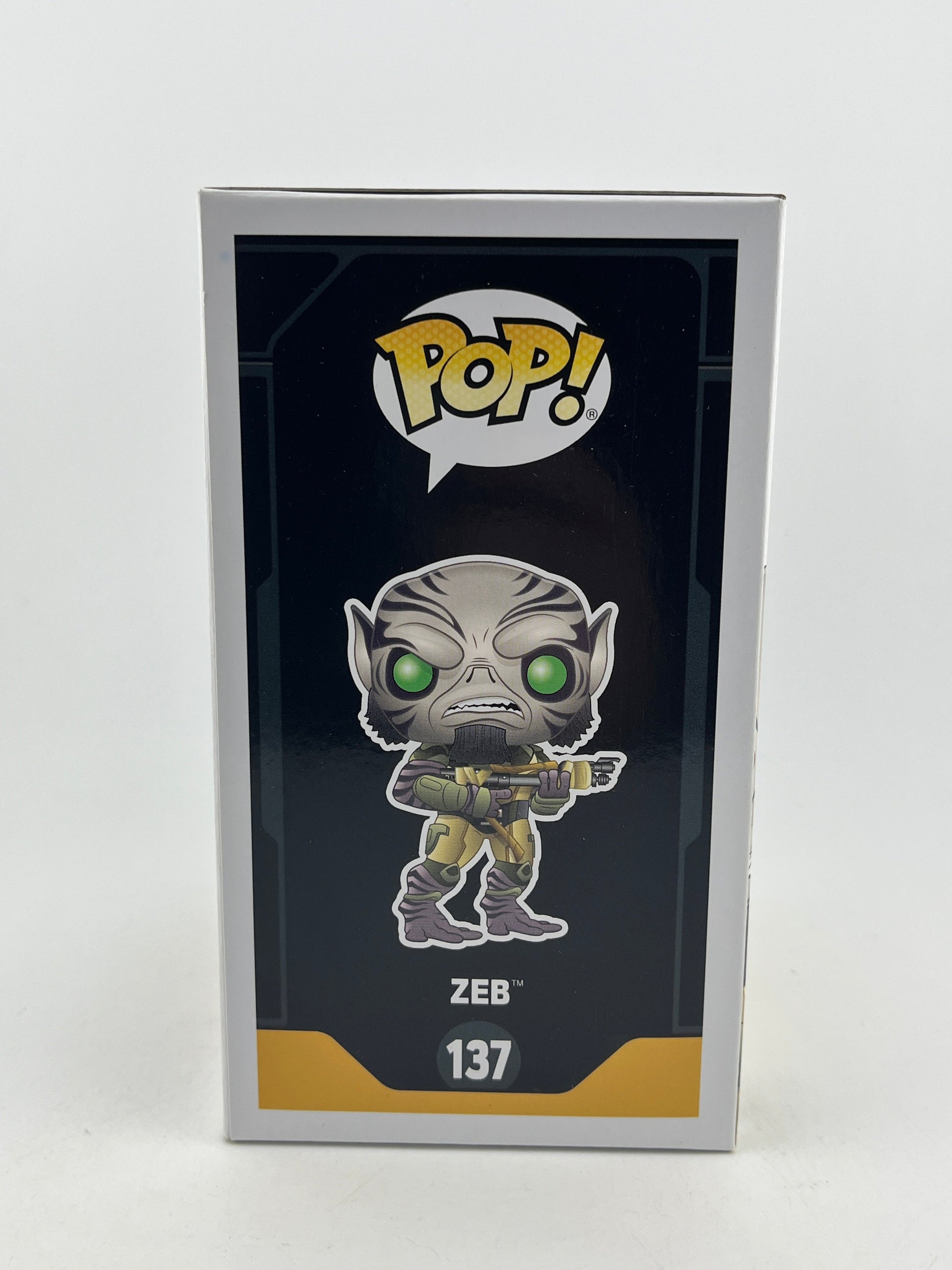 Funko POP! Star Wars Rebels - Zeb #137 - Vinyl Collectable FRENLY BRICKS - Open 7 Days