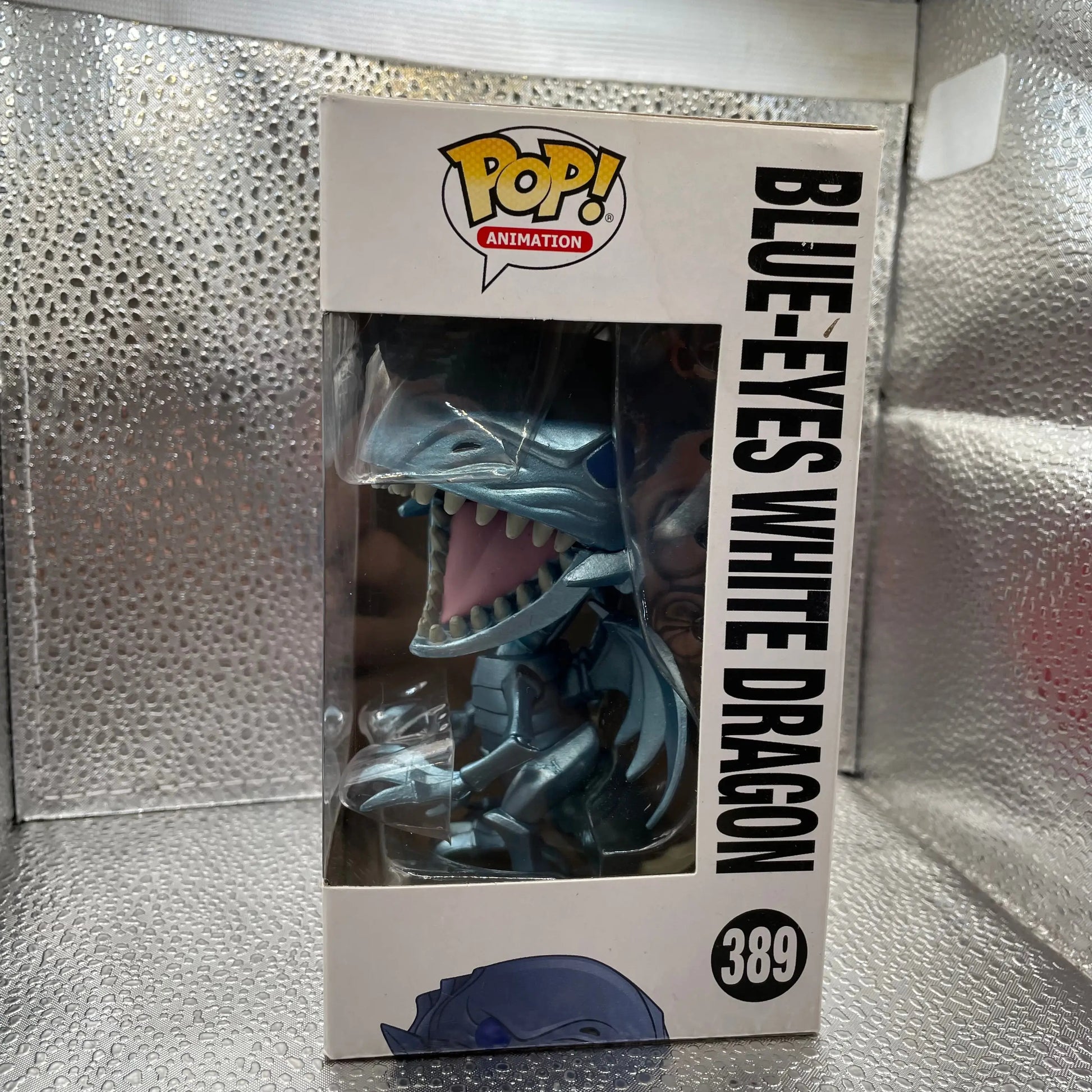 Yu-Gi-Oh #389 Blue Eyes White Dragon Funko Pop! FRENLY BRICKS - Open 7 Days