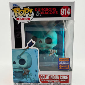 Funko POP! Games Dungeons & Dragons - Gelatinous Cube #914 - 2023 LE FRENLY BRICKS - Open 7 Days