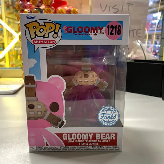 Gloomy Bear - Gloomy Bear Transparent Pop! Vinyl Figure 1218 NEW & Sealed FRENLY BRICKS - Open 7 Days