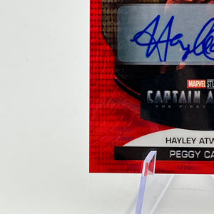 Upper Deck Marvel Infinity Saga - Allure Red Auto Hayley Atwell as Peggy Carter FRENLY BRICKS - Open 7 Days