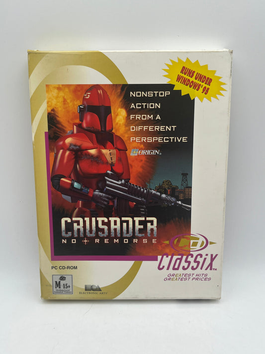 Electronic Arts CRUSADER: NO REMORSE (PC Game - 1995) Vintage +combinedshipping FRENLY BRICKS - Open 7 Days