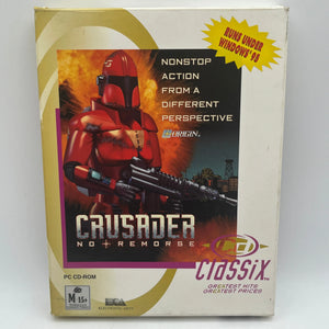 Electronic Arts CRUSADER: NO REMORSE (PC Game - 1995) Vintage +combinedshipping FRENLY BRICKS - Open 7 Days