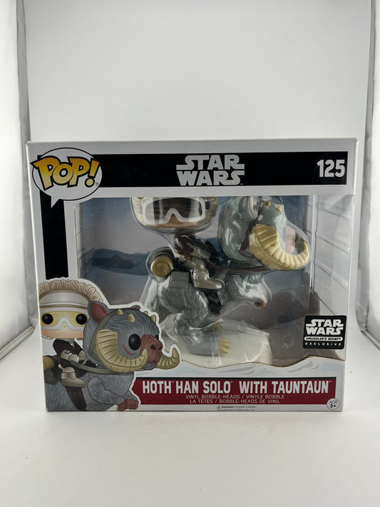 Funko POP! Star Wars - Hoth Han Solo With Tauntaun #125 - Exclusive FRENLY BRICKS - Open 7 Days