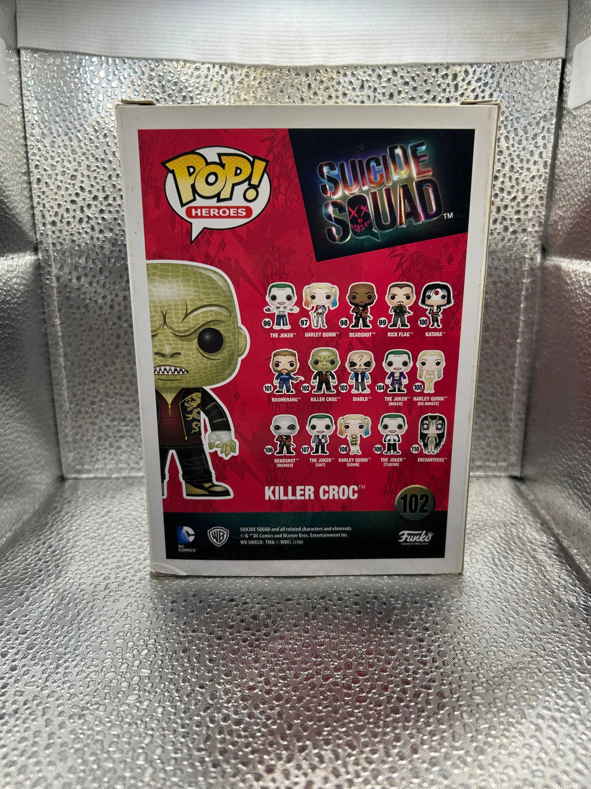 Funko Pop Vinyl Suicide Squad #102 Killer Croc FRENLY BRICKS - Open 7 Days