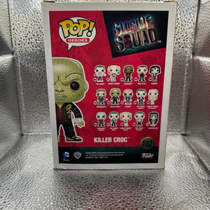 Funko Pop Vinyl Suicide Squad #102 Killer Croc FRENLY BRICKS - Open 7 Days