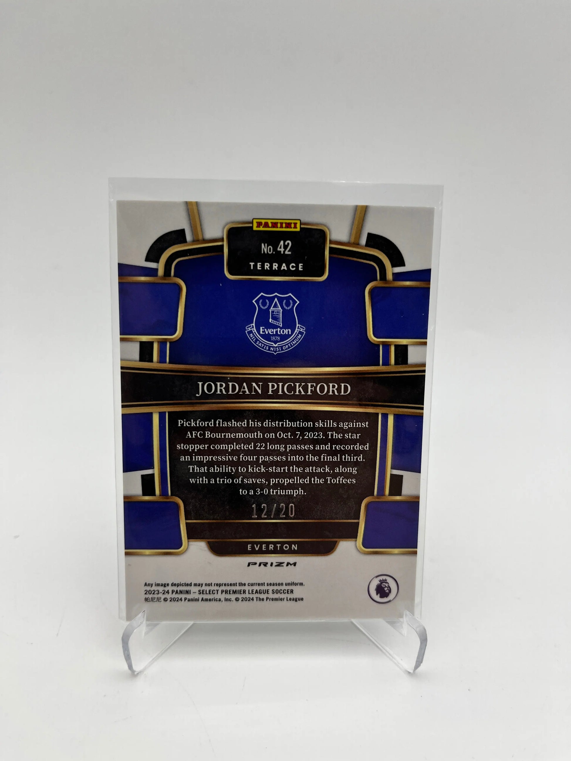 Soccer English Premier League Lot 2x Autos/Low Numbered/ FRENLY BRICKS - Open 7 Days