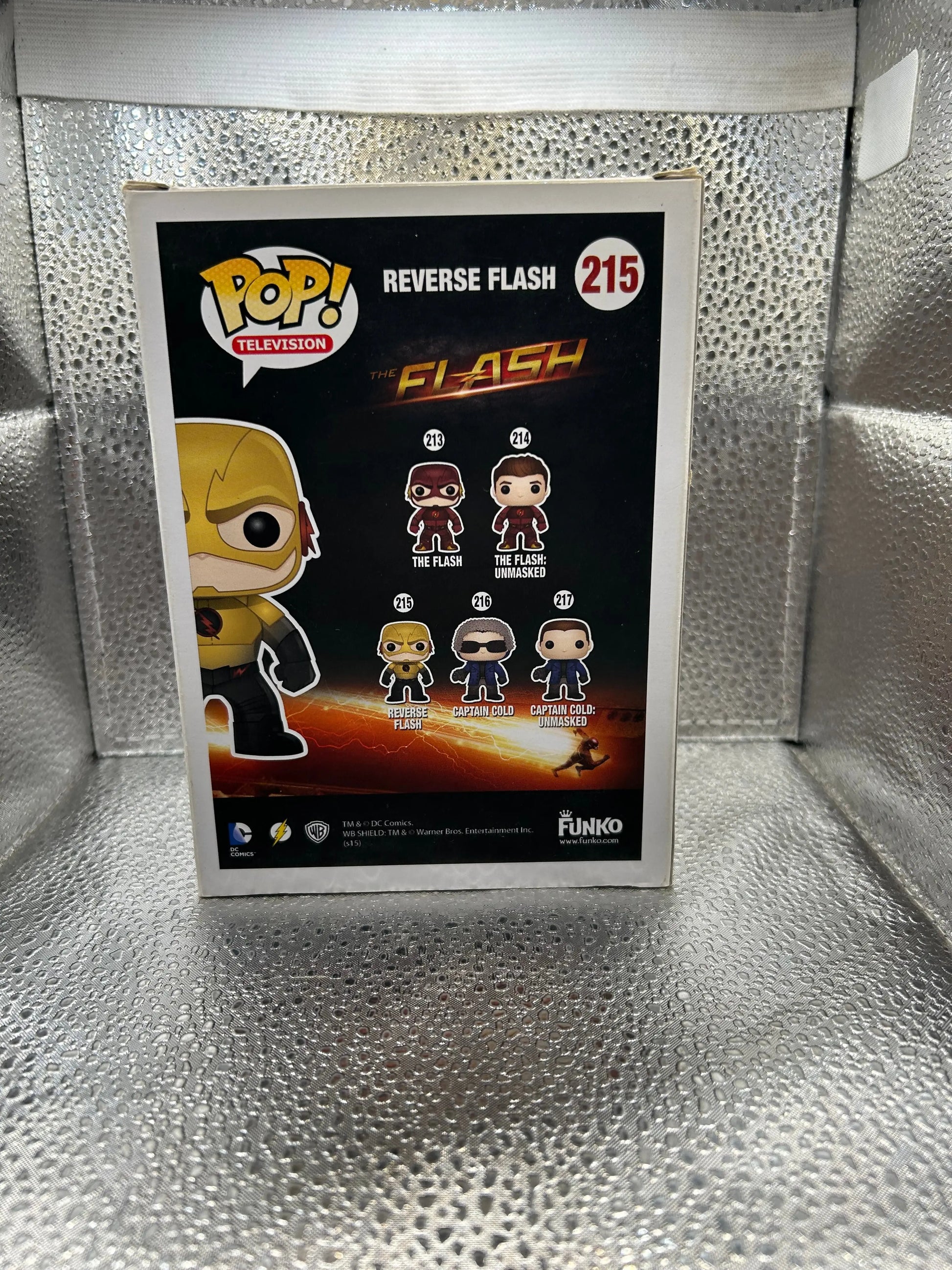 Funko Pop Vinyl Reverse Flash #215 FRENLY BRICKS - Open 7 Days